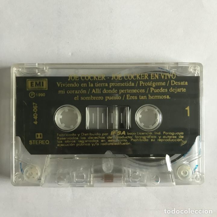 Casetes antiguos: Joe cocker live PARAGUAY 1990 - Foto 7