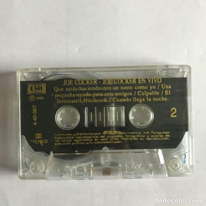 Casetes antiguos: Joe cocker live PARAGUAY 1990 - Foto 8