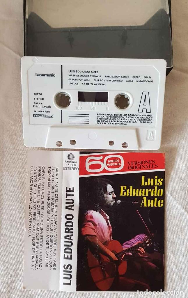 Casetes antiguos: CASETE Luis Eduardo Aute, 1986 - Foto 1
