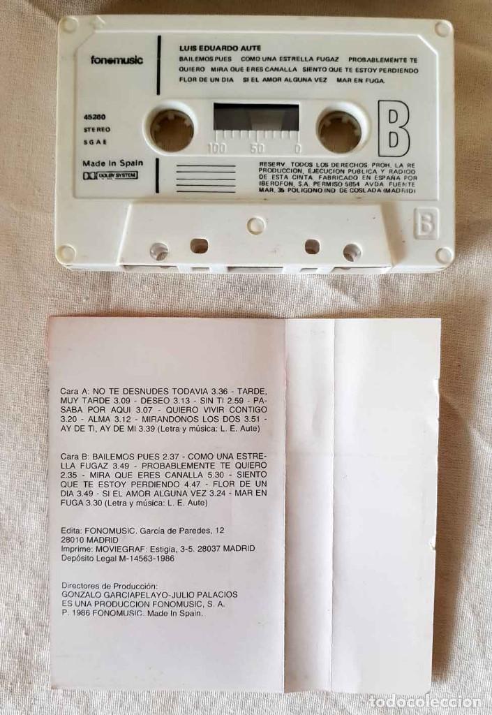 Casetes antiguos: CASETE Luis Eduardo Aute, 1986 - Foto 2