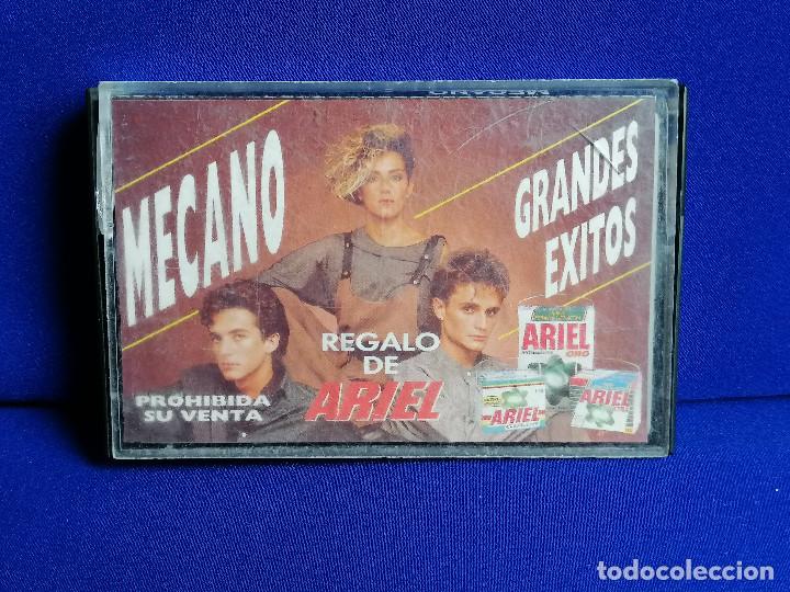Casetes antiguos: MECANO -GRANDES EXITOS- REGALO DE ARIEL - Foto 2