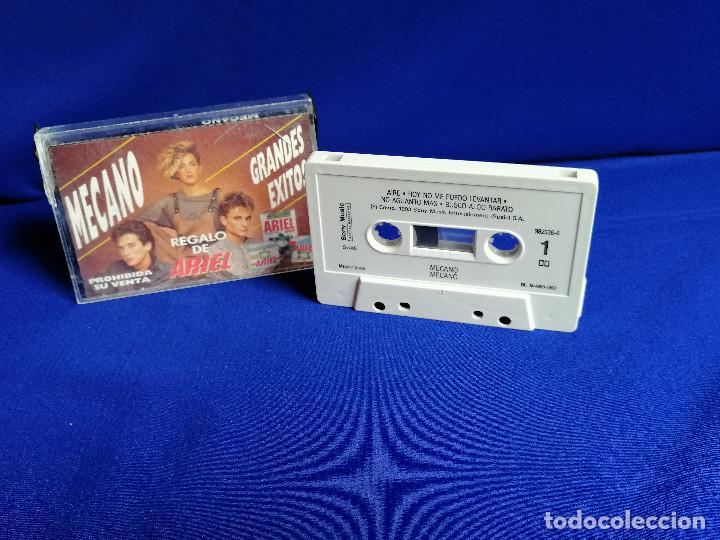 Casetes antiguos: MECANO -GRANDES EXITOS- REGALO DE ARIEL - Foto 5