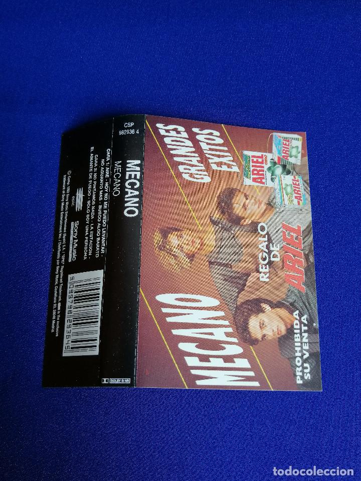 Casetes antiguos: MECANO -GRANDES EXITOS- REGALO DE ARIEL - Foto 8