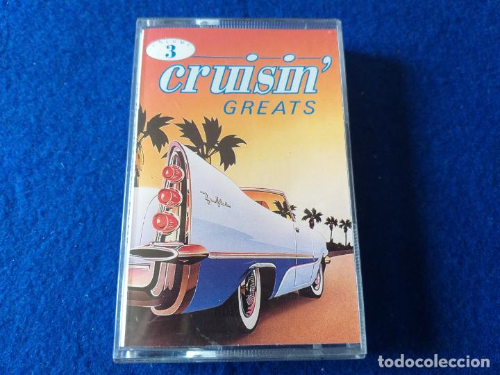 Casetes antiguos: Casete Cruisin greats. Cassette. M&uacute;sica en ingl&eacute;s. Tomo 3