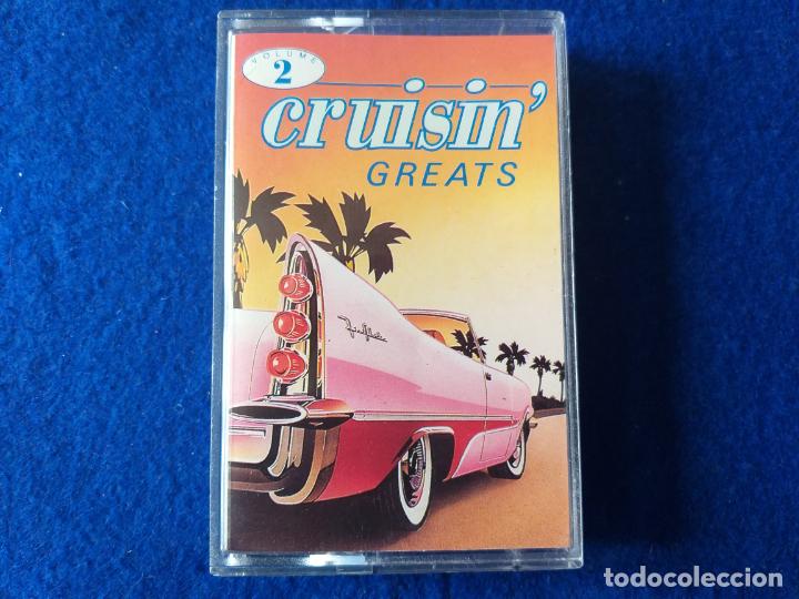 Casetes antiguos: Casete Cruisin greats. Cassette. M&uacute;sica en ingl&eacute;s. Tomo 2