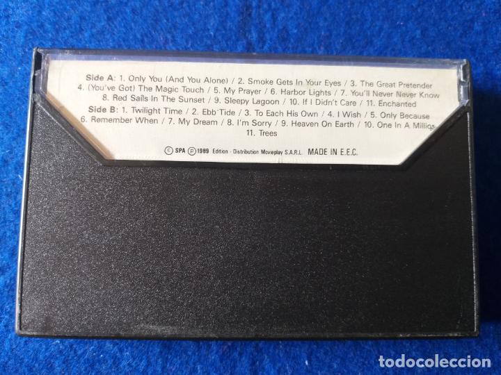 Casetes antiguos: CASETTE THE PLATTERS. 20 GOLDEN HITS - Foto 2