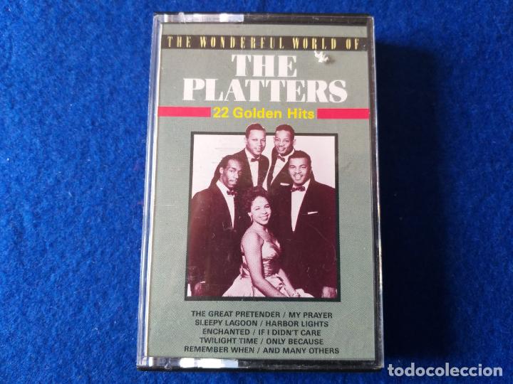 Casetes antiguos: CASETTE THE PLATTERS. 20 GOLDEN HITS - Foto 1