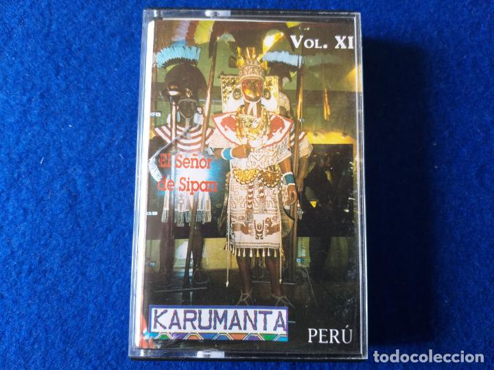 Casetes antiguos: CASETE: KURUMANTA. EL SE&Ntilde;OR DE SIPAN. VOLUMEN XI. PER&Uacute;.