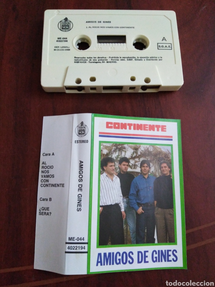 Casetes antiguos: Amigos de gines continente ( cassette ) - Foto 5