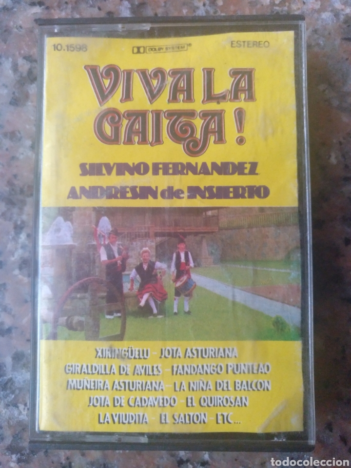 Casetes antiguos: &Ccedil;ASETE VIVA LA GAITA - Foto 1