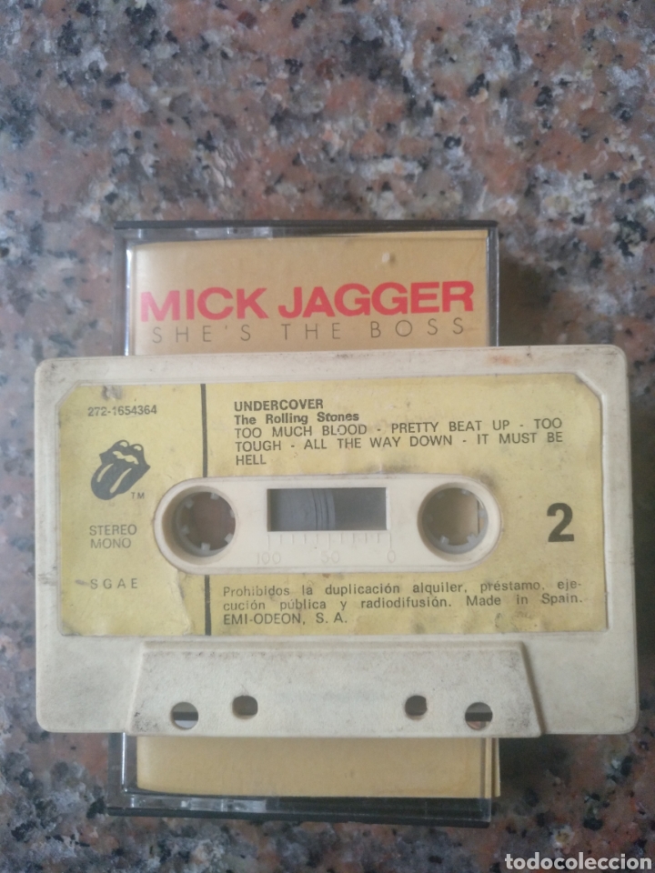 Casetes antiguos: CASETE MICK JAGGER THE ROLLING STONES - Foto 2