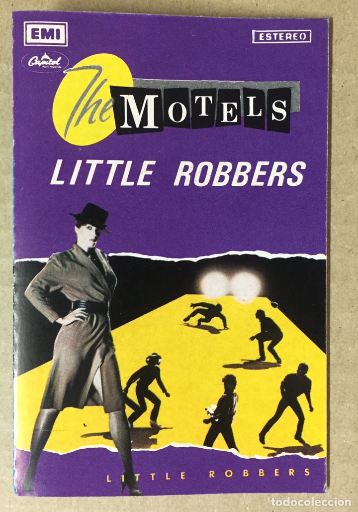 Casetes antiguos: CASSETTE- LITTLE ROBBERS - THE MOTELS - Foto 1