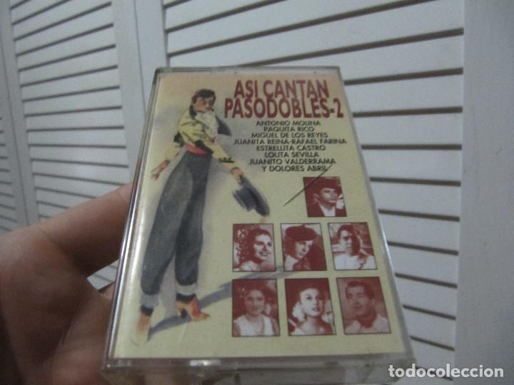 Casetes antiguos: ASI CANTAN PASODOBLES 2 - Foto 1