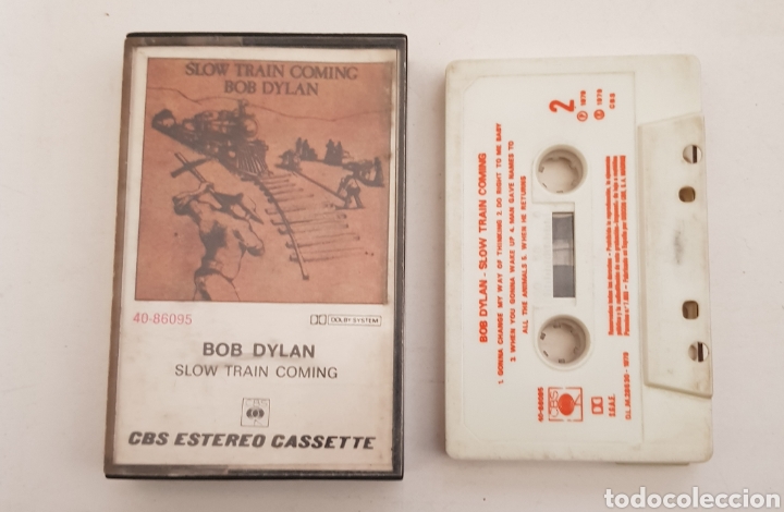 Casetes antiguos: Bob dylan - slow train coming - TDKCST31 - Foto 1