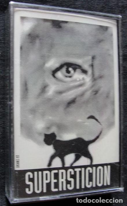Casetes antiguos: SUPERSTICION - CASETE - WALKIRIA, 1993 - NUEVO SIN PRECINTAR - MUY RARO -