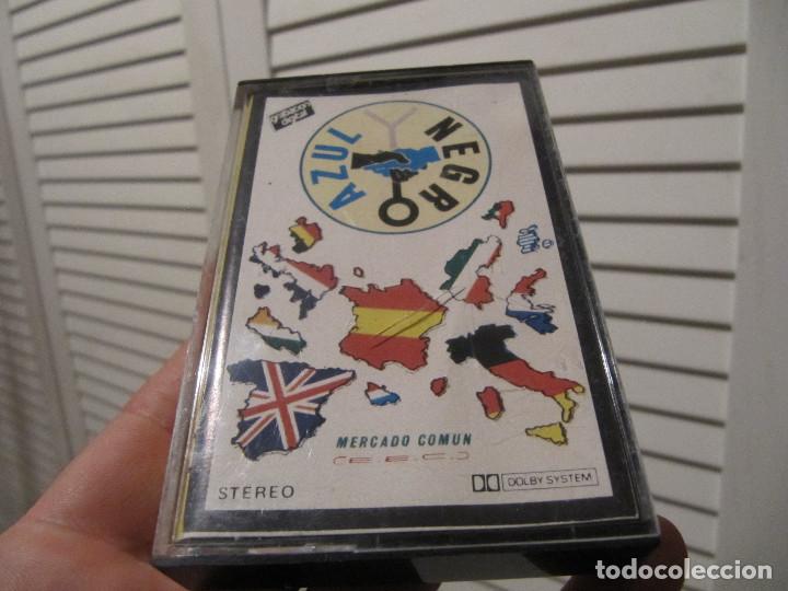 Casetes antiguos: Azul Y Negro Mercado Com&uacute;n 1985 Synth-pop - Foto 1