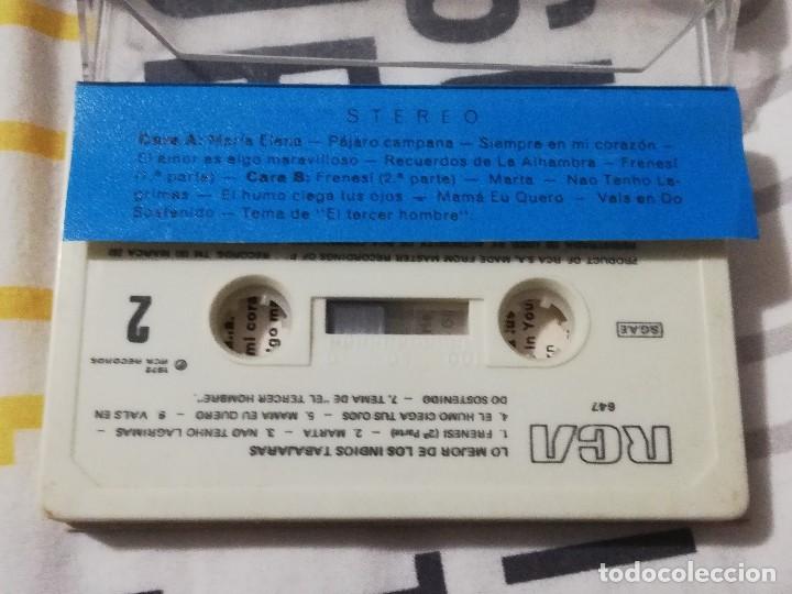 Casetes antiguos: LO MEJOR DE LOS INDIOS TABAJARAS &middot; Rca Records, 1972 - Foto 2