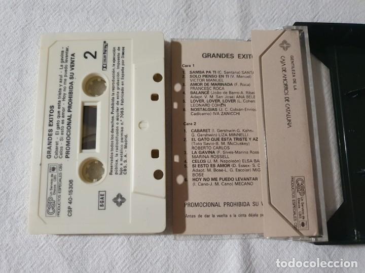 Casetes antiguos: Grandes exitos - espa&ntilde;a - perfecto estado - Foto 2