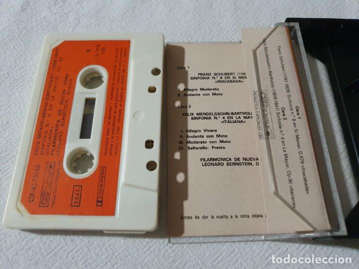 Casetes antiguos: Schubert y Mendelsohn - 1981 - Foto 2