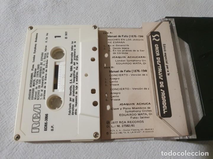 Casetes antiguos: Manuel de falla - noches en los jardines - 1981 - Foto 2