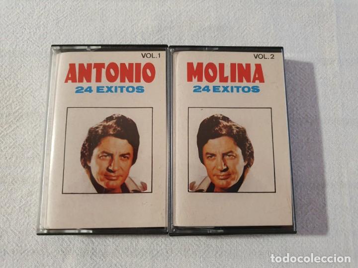 Casetes antiguos: Antonio molina - 24 &eacute;xitos - 2 vol. - 1983 - Foto 1