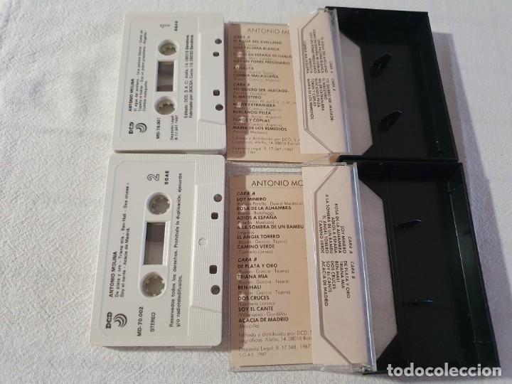 Casetes antiguos: Antonio molina - 24 &eacute;xitos - 2 vol. - 1983 - Foto 2