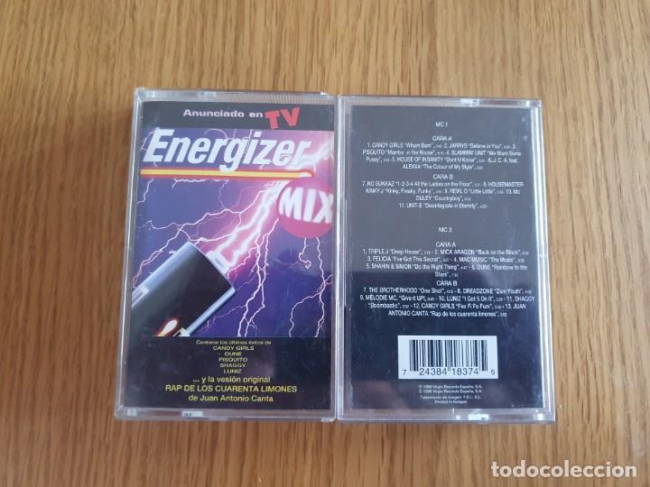 Casetes antiguos: Energizer mix - 2 vol. - 1996 - Foto 1