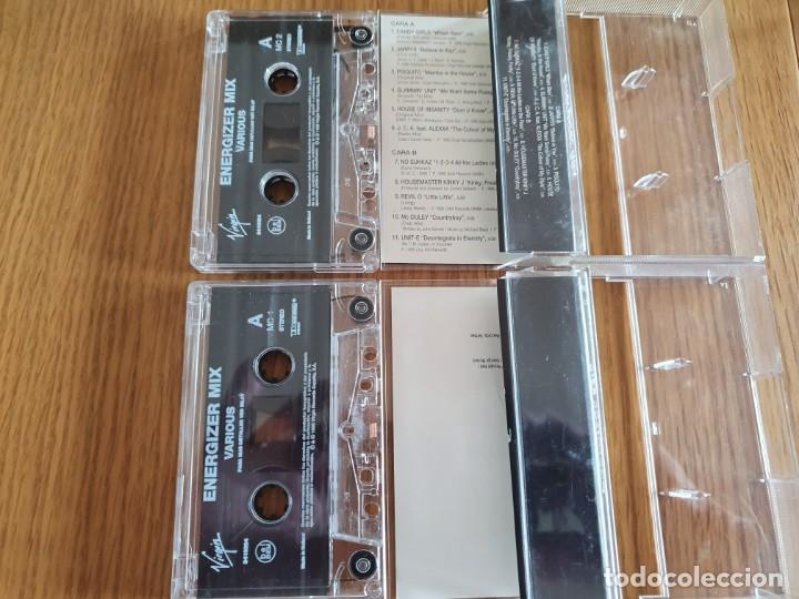 Casetes antiguos: Energizer mix - 2 vol. - 1996 - Foto 2