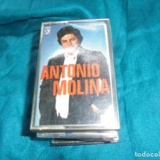 Cassetes antigas: ANTONIO MOLINA. ACACIA DE MADRID Y OTRAS. DISCOPHON, 1979. SPAIN. CASETE. Lote 203282633