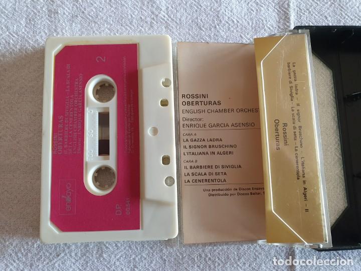 Casetes antiguos: Rossini - 1979 - operturas - Foto 2