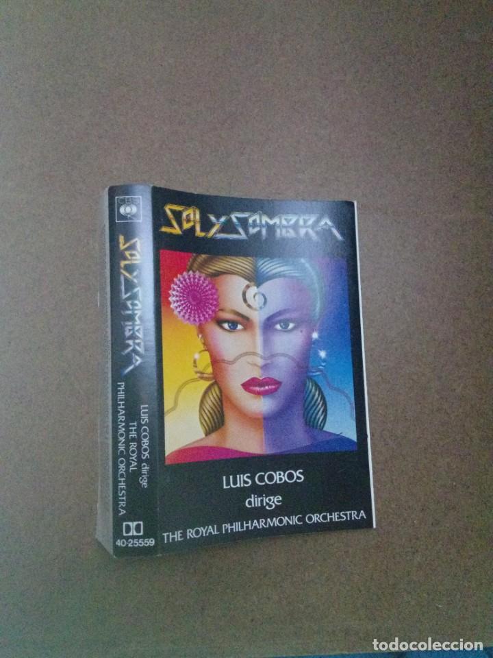 Casetes antiguos: SOLAMENTE LA CARATULA. SOL Y SOMBRA LUIS COBOS - Foto 1