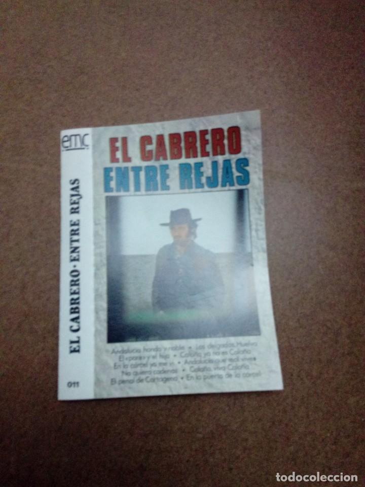 Casetes antiguos: SOLAMENTE LA CARATULA. EL CABRERO ENTRE REJAS. - Foto 1
