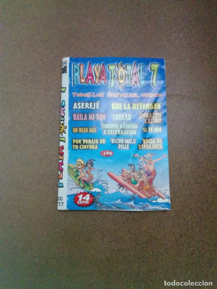 Casetes antiguos: SOLAMENTE LA CARATULA. PLAYA TOTAL 7. - Foto 1