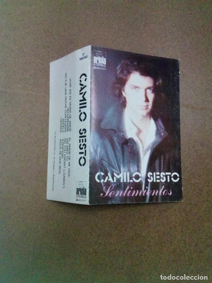 solamente la caratula. camilo sesto. sentimient - Buy Cassette tapes on  todocoleccion