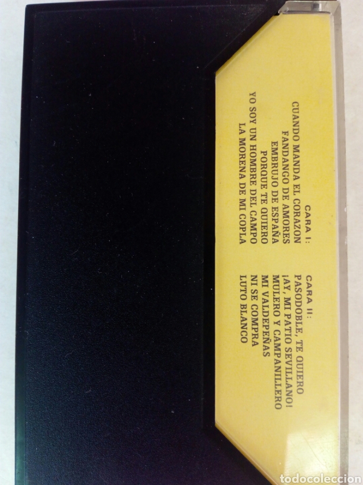 Casetes antiguos: Manolo Escobar cassette los pasodobles 1 - Foto 2
