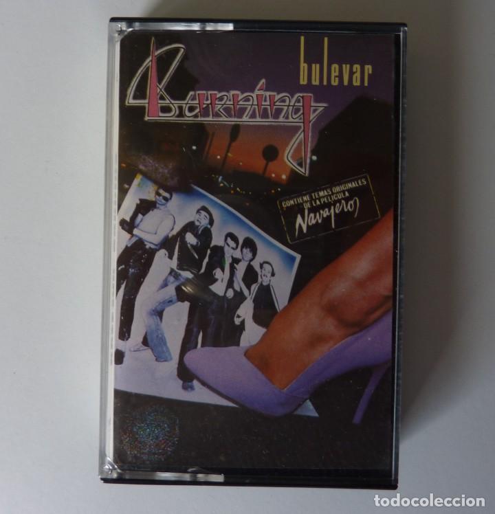 Casetes antiguos: BURNING // BULEVAR //1988 // PERFIL // CASETE// - Foto 1