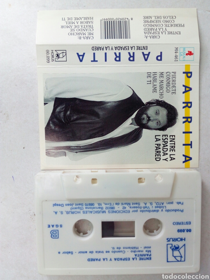 Casetes antiguos: Parrita cassette entre la espada y la pared - Foto 4