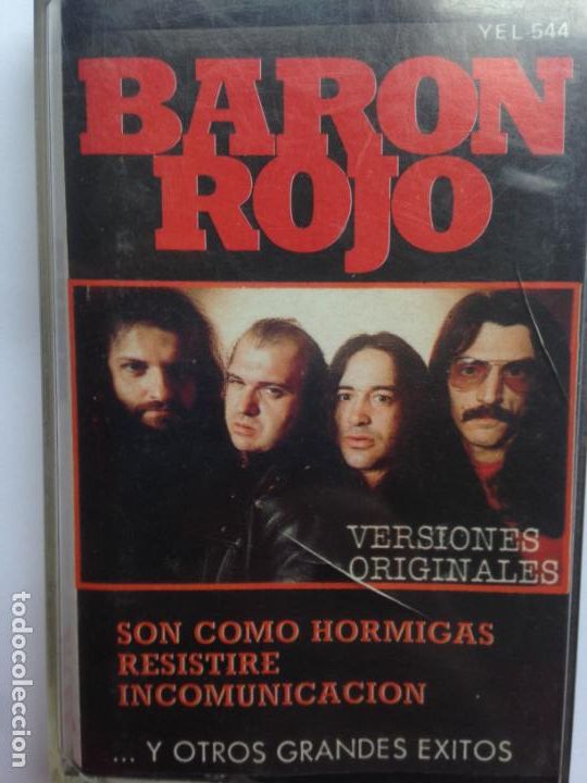 Casetes antiguos: BARON ROJO - SON COMO HORMIGAS Y OTROS &Eacute;XITOS - Foto 1