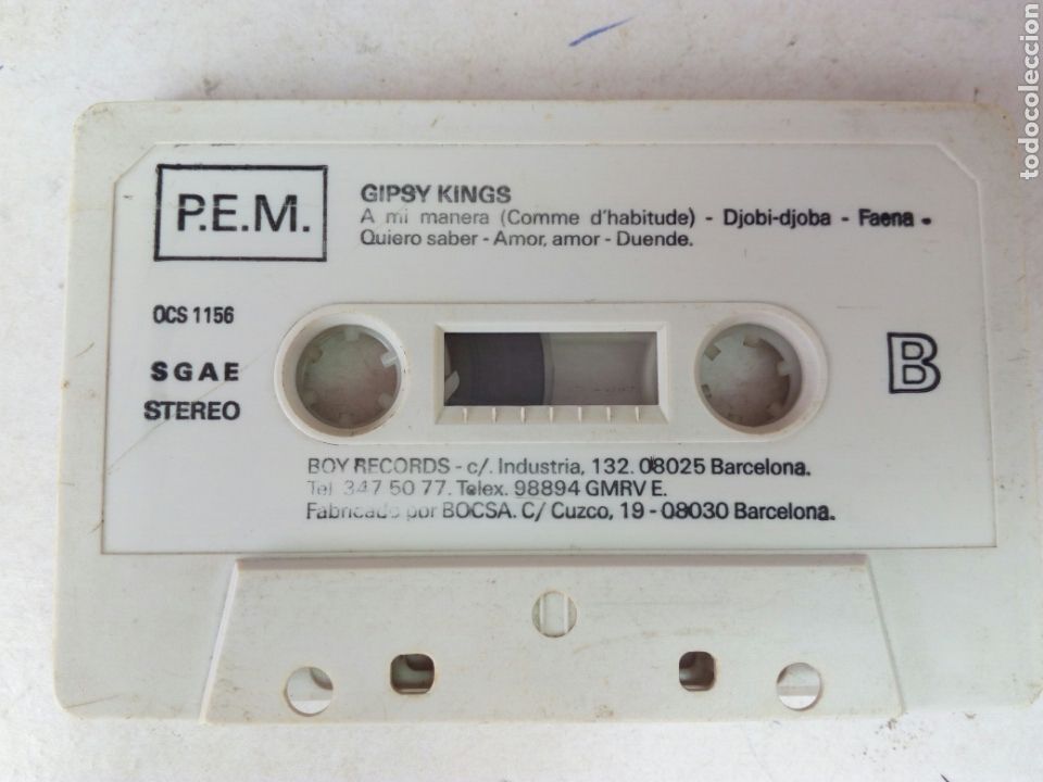 Casetes antiguos: Gipsy Kings cassette bamboleo - Foto 3
