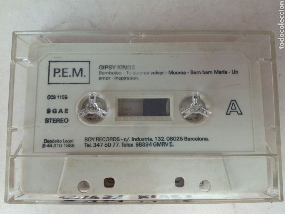 Casetes antiguos: Gipsy Kings cassette bamboleo - Foto 1