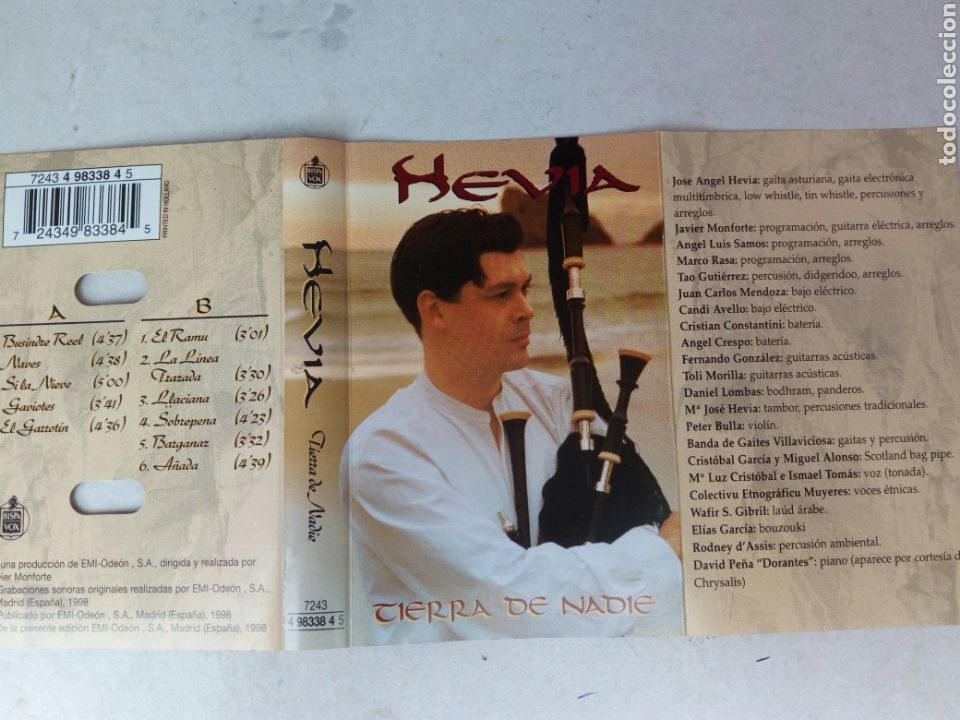 Casetes antiguos: Hevia cassette tierra de nadie - Foto 4