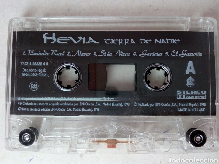 Casetes antiguos: Hevia cassette tierra de nadie - Foto 5