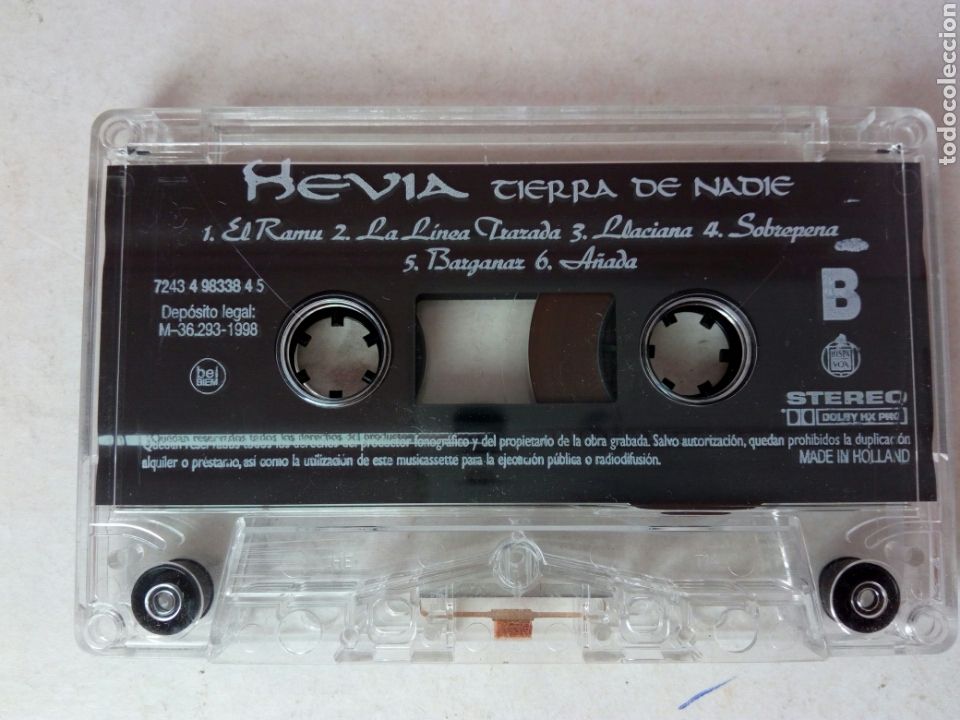 Casetes antiguos: Hevia cassette tierra de nadie - Foto 6