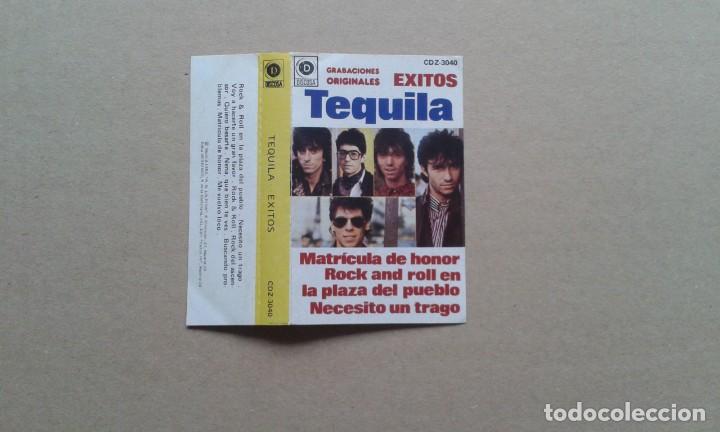 Casetes antiguos: TEQUILA - EXITOS SOLO CARATULA - Foto 1