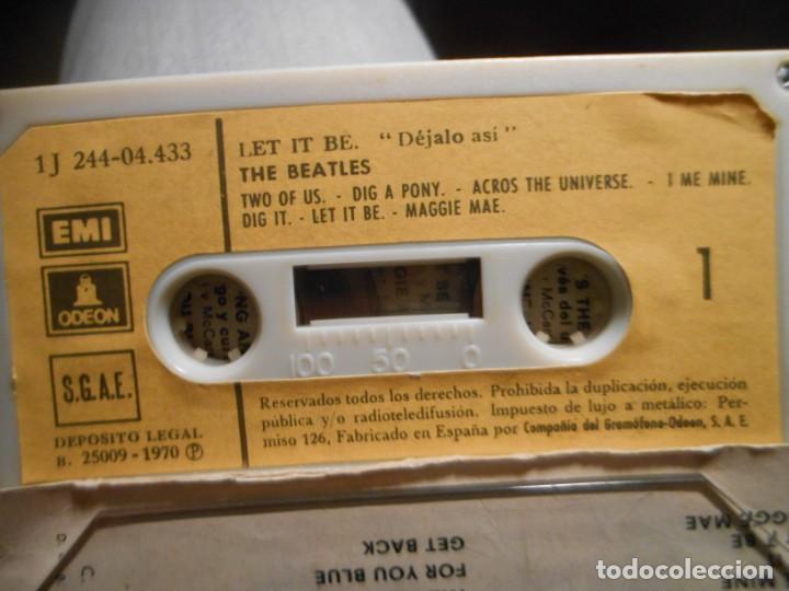 Casetes antiguos: THE BEATLES. LET IT BE - Foto 4