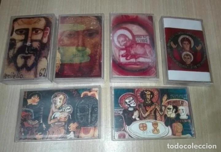 Casetes antiguos: KIKO ARGUELLO-CANTOS DEL NEOCATECUMENADO-VOL 1, 2, 3, 4, 5 Y 6-MEGA RARO