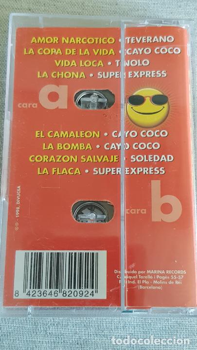 Casetes antiguos: &Eacute;XITOS DE TERRACITAS / DOBLE MC - MATCH-1998 / IMPECABLES. - Foto 2