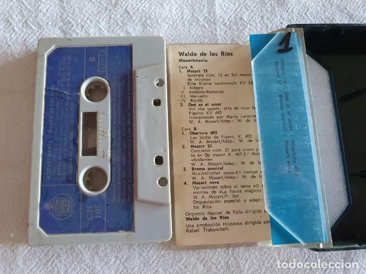Casetes antiguos: Mozartmania - 1971 - Waldo de los Rios - Foto 2