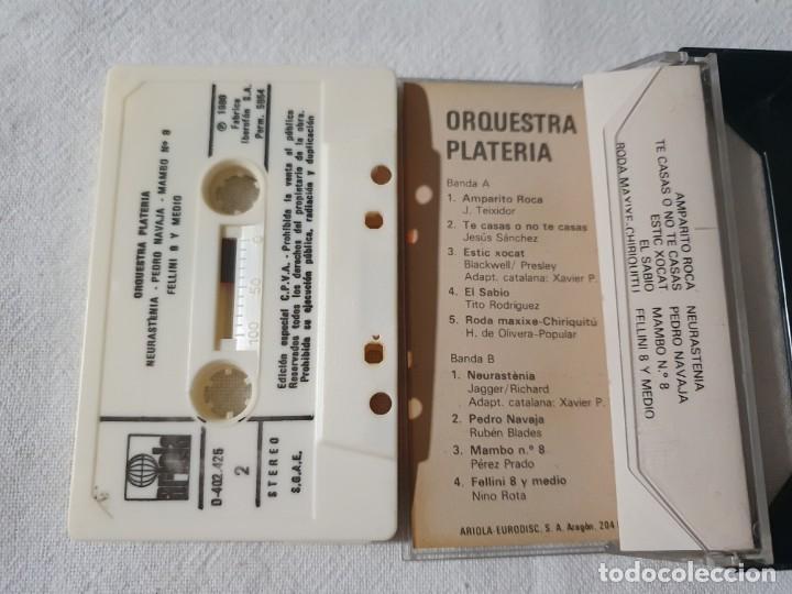Casetes antiguos: Orquesta Plateria - 1980 - Foto 2