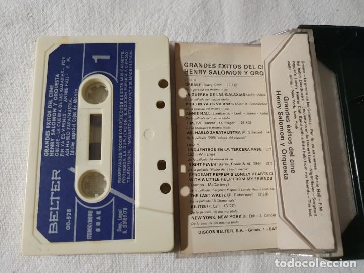 Casetes antiguos: Grandes &eacute;xitos del Cine - 1978 - Foto 2